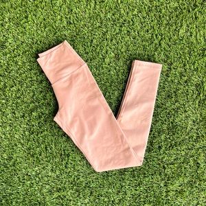 Aerie rose gold leggings